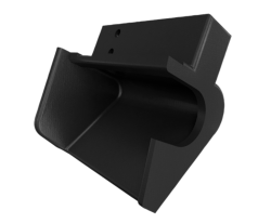 3D printed part made with Onyx from Markforged